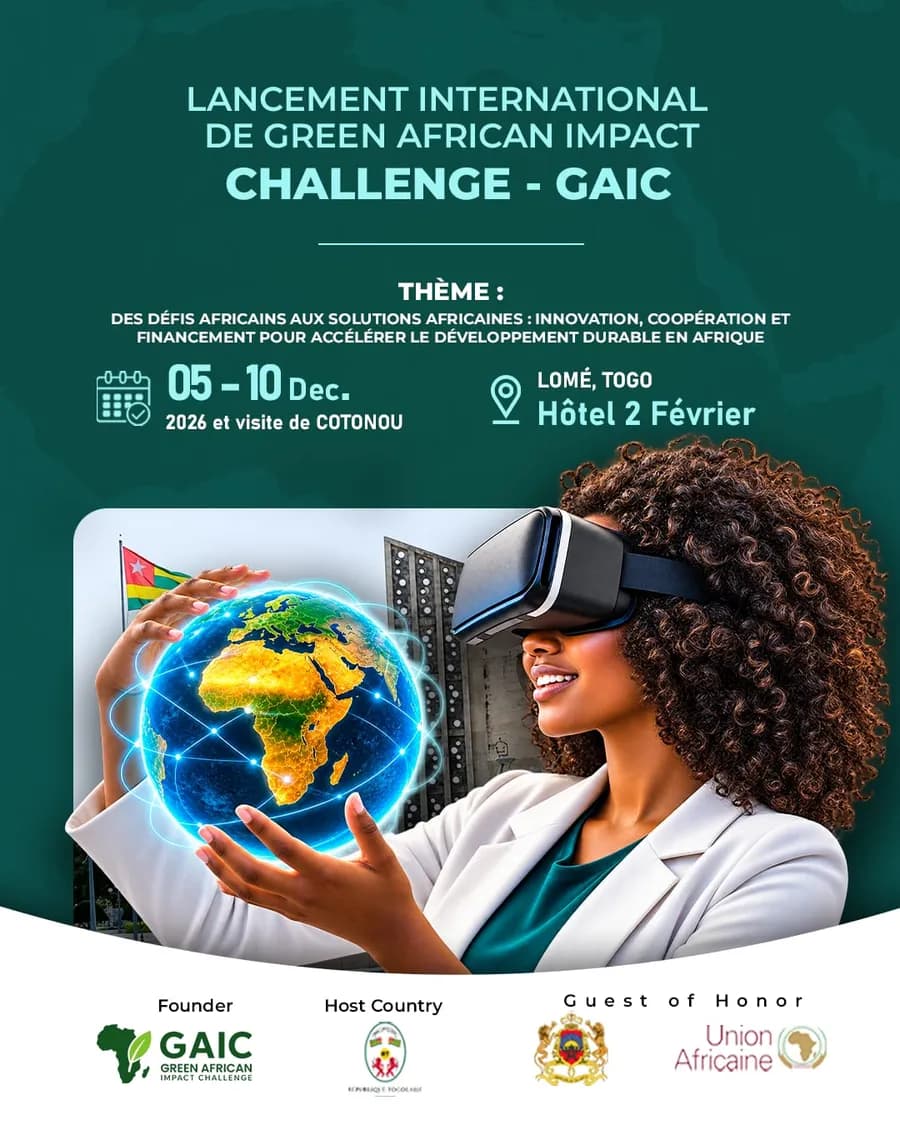 Affiche du lancement international du GAIC : programme, thème, dates, lieu et partenaires